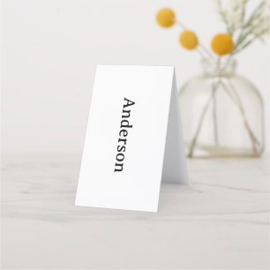 Simple Professional Vertical Folded Appointment Card