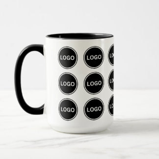 Simple Promotional Business Logo Pattern Coffee Mug