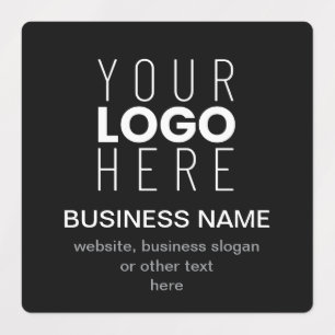 Simple Promotional Template for Your Business Logo