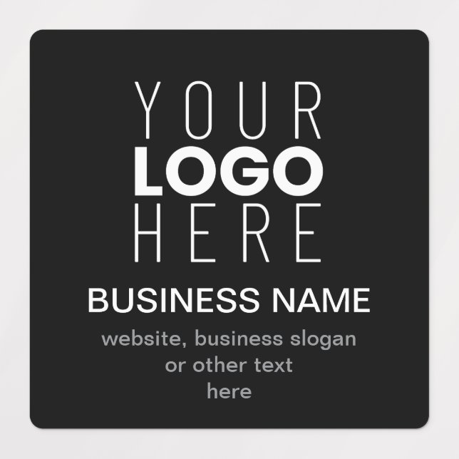 Simple Promotional Template for Your Business Logo (Design 1)