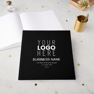 Simple Promotional Template for Your Business Logo Guest Book