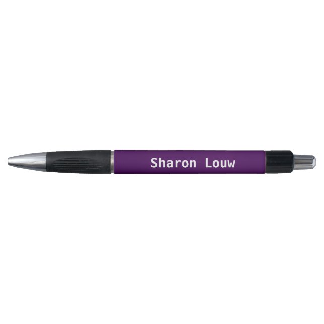 Simple purple and white (Front)