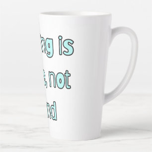 Simple quote mug