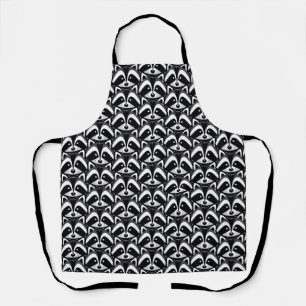 Simple Racoon Design Apron