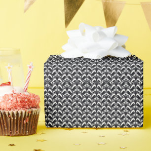 Simple Racoon Design Wrapping Paper