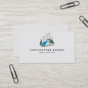 Simple Real Estate Business Card
