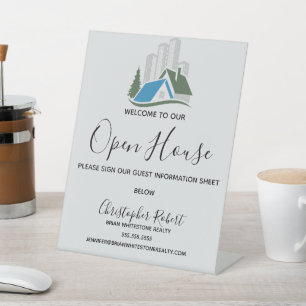 Simple Real Estate Pedestal Sign