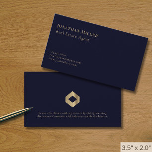 Simple Real Estate Property Management Business Card