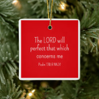 Simple Red and White Faith in God Bible Verse