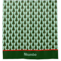 Simple Retro Christmas Tree with Bottom Border