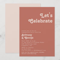 Simple Retro Vibes | Old Rose Let's Celebrate