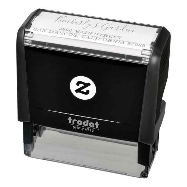 Simple Return Address Elegant Business Self-inking Stamp (Product)