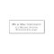Simple Return Address 