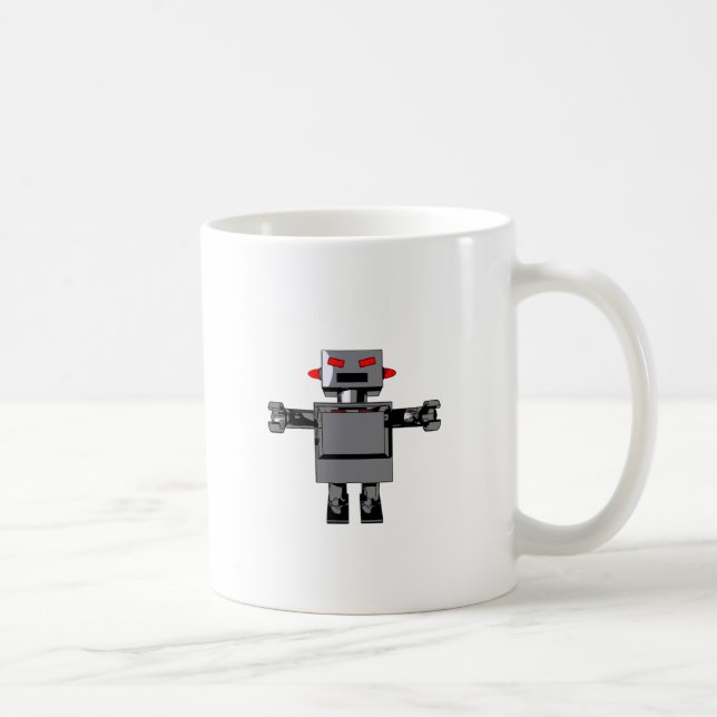 Simple Robot Mug (Right)