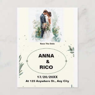 SIMPLE&ROMANTIC: ROMANTIC SAVE THE DATE CARDS
