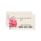 Simple Rose Caregiver Business Card template
