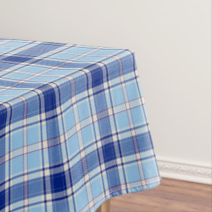 Simple Rustic  Blue Style Chake  Tablecloth