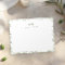 Simple rustic greenery Personalised Stationery