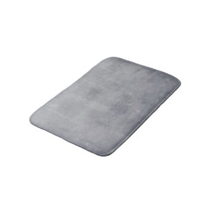 Simple rustic Grey Abstract Bath Mat