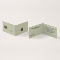 Simple Sage Logo UPC  Clothing Hang Price Tag 