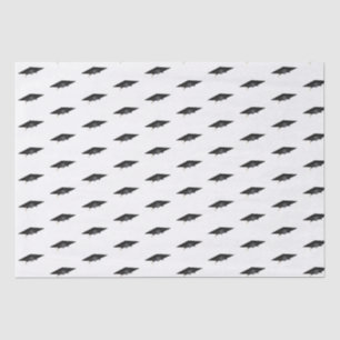 Simple School College University Graduation Cap Tissue Paper