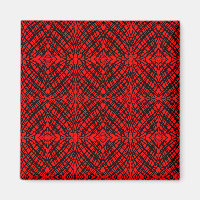 Simple Scribble | Mirror Tiling | Red |