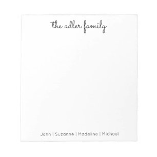 Simple Script Family Notepad