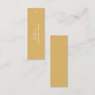 Simple Script - Gold & White Gift Tags