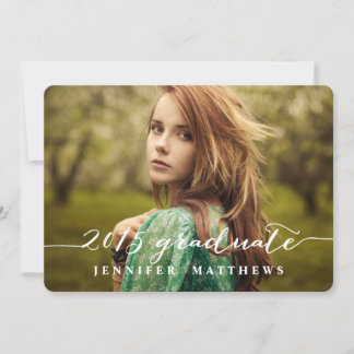 Simple Script | Graduation Party Invitation