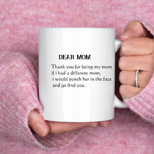Simple script mother's day giftFunny mother's day  Coffee Mug