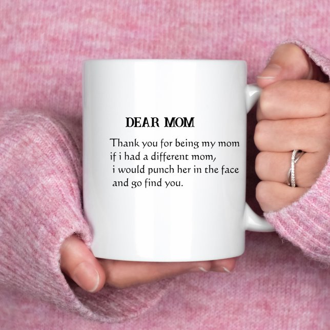 Simple script mother's day giftFunny mother's day  Coffee Mug (Creator Uploaded)