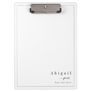 Simple Script Name Modern personalised Clipboard