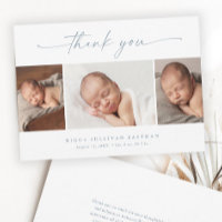 Simple Script Photo Collage Baby