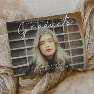 Simple Script Photo Graduation