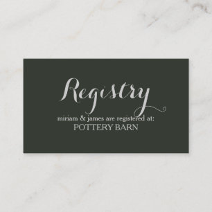 Simple Script Registry Cards