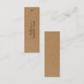 Simple Script - Rustic Country Kraft Gift Tags
