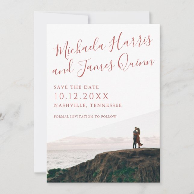 Simple Script Save the Date (Front)