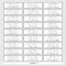 Simple Script Wedding Guest Address Labels
