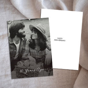 Simple Scripty 50th Anniversary - 50 Years Ago  Card