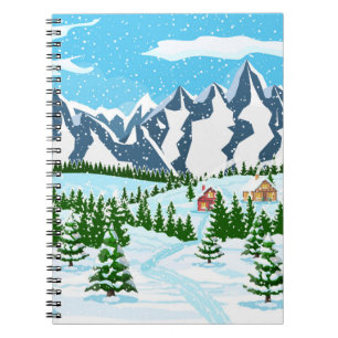 Simple seamless background - old fashion hand-draw notebook