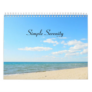 Simple Serenity Calendar