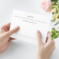 Simple Serif Modern Typography Wedding