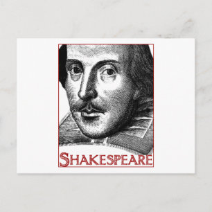 Simple Shakespeare Logo Postcard