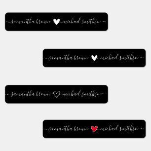 Simple Signature Name Elegant black