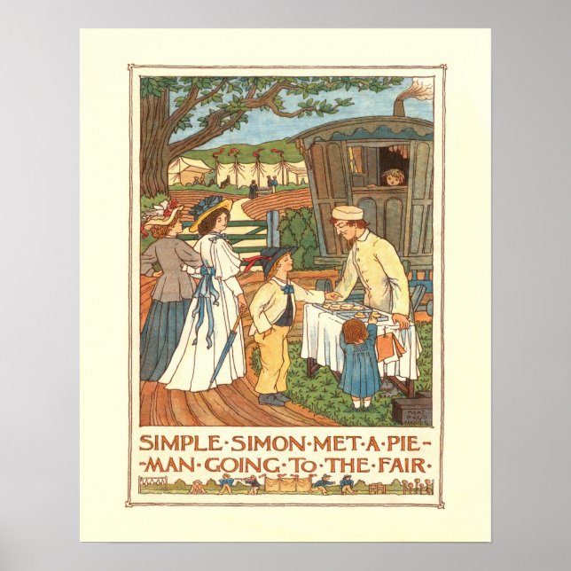"Simple Simon" Poster (Front)