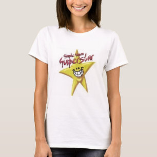 Simple Simon Superstar ladies yel. Spaghetti top