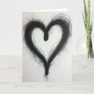 Simple Sketch Heart Card
