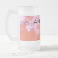 Simple sky blue glitt sparkle stars add your text
