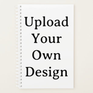 Simple Small 5.5" x 8.5" Hard Cover, White Spiral Planner