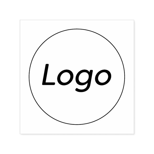 Simple Small Business Logo Custom Self-inking Stamp (Design)